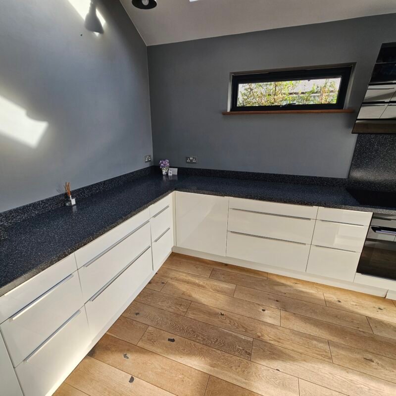 Modern White Gloss Kitchen